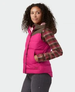 Stio Women's Woodson Down Vest -STIO Sales W Woodson Down Vest Backyard Berry 1