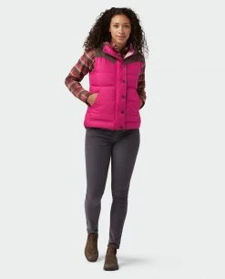 Stio Women's Woodson Down Vest -STIO Sales W Woodson Down Vest Backyard Berry 4