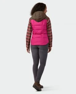 Stio Women's Woodson Down Vest -STIO Sales W Woodson Down Vest Backyard Berry 5