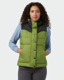 Stio Women's Woodson Down Vest -STIO Sales W Woodson Down Vest Forest Olive 1