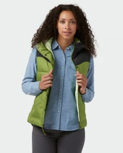 Stio Women's Woodson Down Vest -STIO Sales W Woodson Down Vest Forest Olive 2