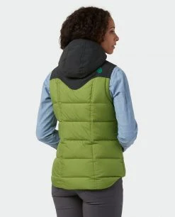 Stio Women's Woodson Down Vest -STIO Sales W Woodson Down Vest Forest Olive 3