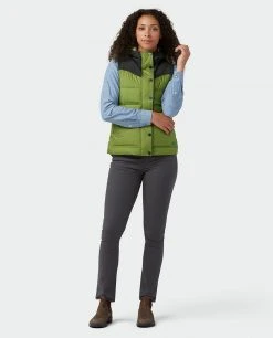 Stio Women's Woodson Down Vest -STIO Sales W Woodson Down Vest Forest Olive 4